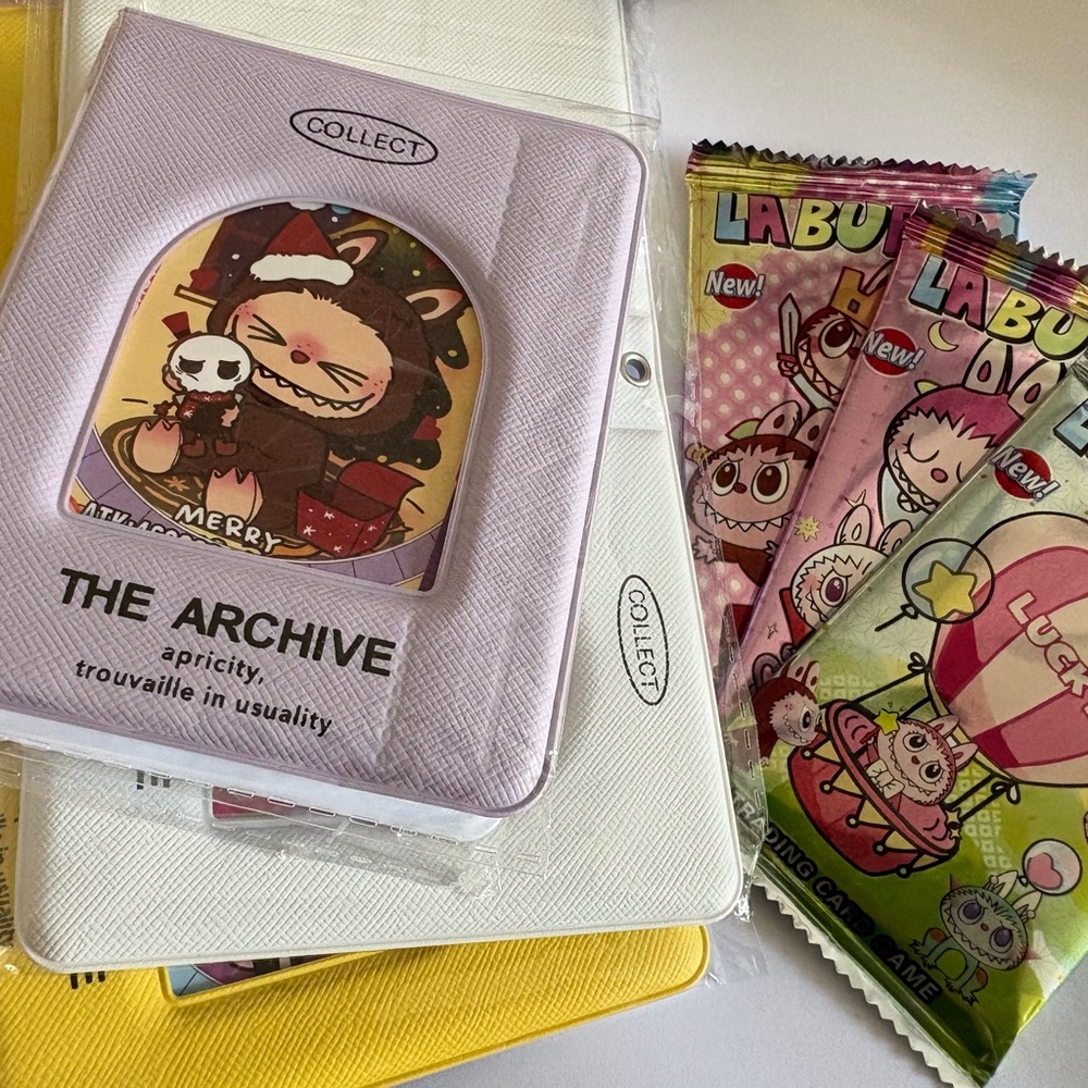 Card Holder and 3 Packs